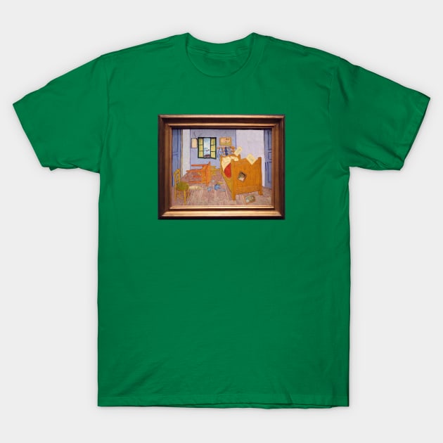 Van Gogh's Bedroom in Arles T-Shirt by Illusory contours